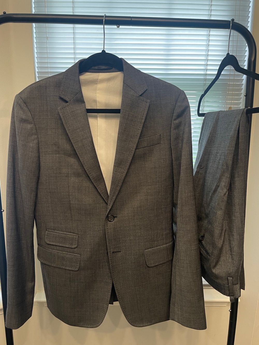 DSQUARED2 Milano Cut Gray Wool 2-Piece Suit IT 48